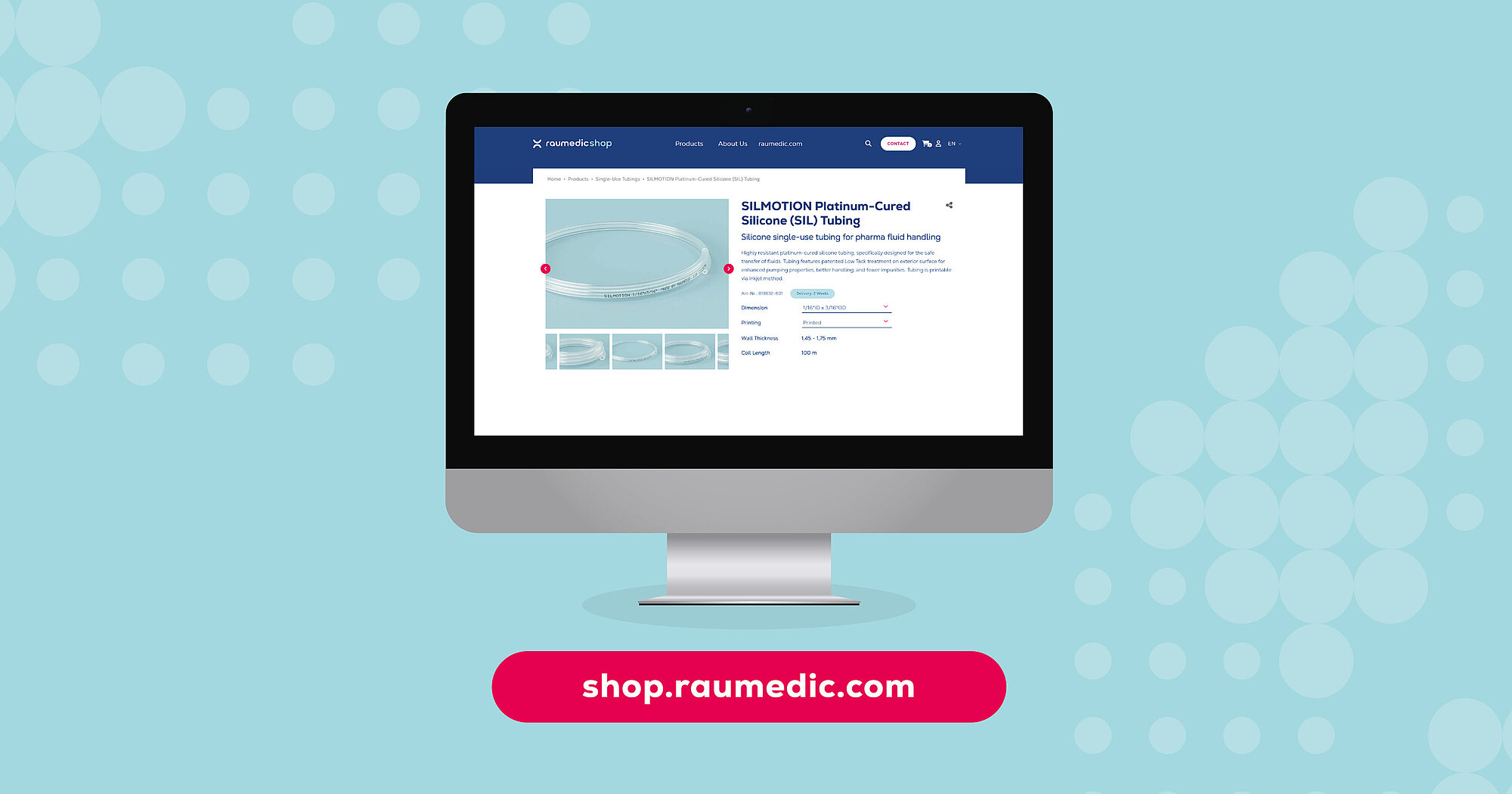 Raumedic Launches Online Shop For Single Use Equipment In